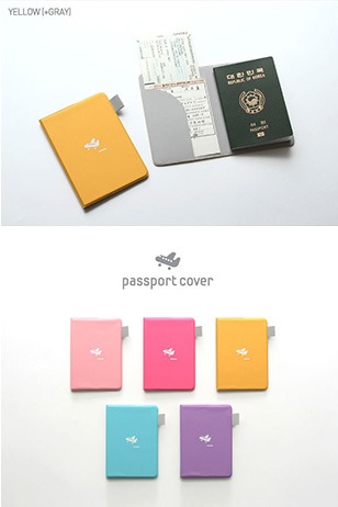 심플한 여권지갑 - PASSPORT COVER
